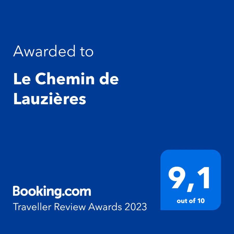 Le Chemin De Lauzieres Hotel Octon Bagian luar foto